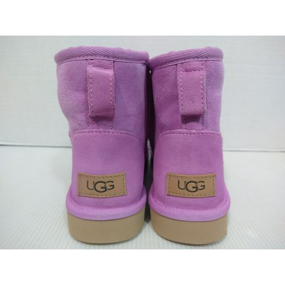 UGG Women Classic Mini II Genuine Shearling Lined Boot Wildflower Size US 7 - Picture 4 of 9